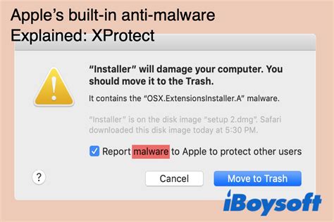 Contact information for oto-motoryzacja.pl - XProtect automatically detects and blocks the execution of known malware. In macOS 10.15 or later, XProtect checks for known malicious content whenever: An app is first launched. An app has been changed (in the file system) XProtect signatures are updated. When XProtect detects known malware, the software is blocked and the user is notified and ...